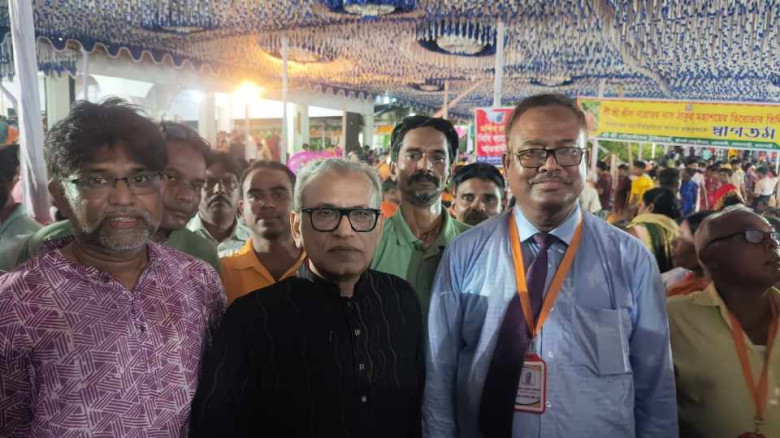 ঠাকুর নরোত্তম দাসের তিরোভাব তিথি মহোৎসব পরিদর্শন ক...
