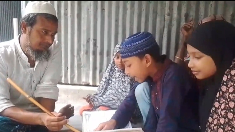 গাইবান্ধার প্রতিবন্ধী হিরু মিয়ার অদম্য জীবনযুদ্ধ...