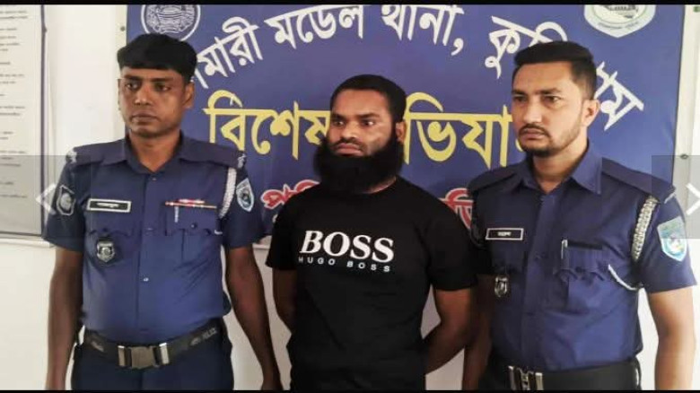 কুড়িগ্রামে ছাত্রীকে ধর্ষণের অভিযোগে মাদ্রাসা শিক্ষ...