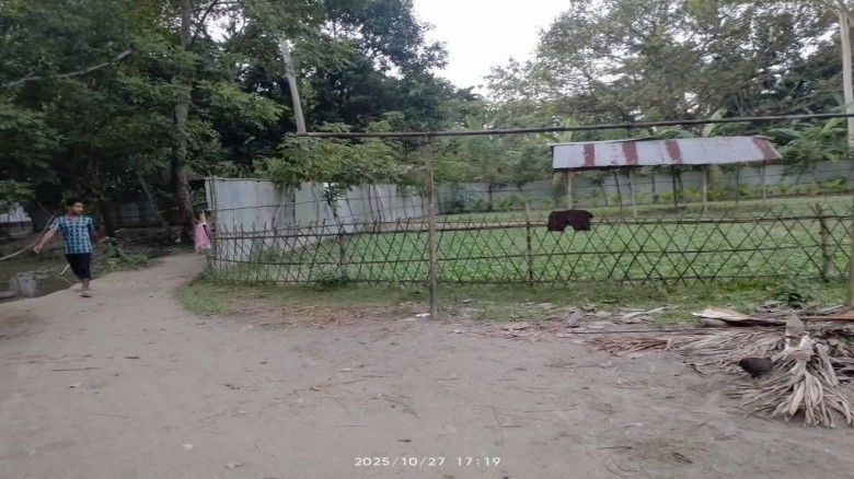 রাজারহাটে হিন্দু পরিবারের জমি জবরদখল ‎...
