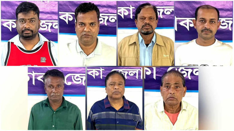 আশুলিয়ায় আওয়ামী লীগের ৭ নেতাকর্মী গ্রেপ্তার...
