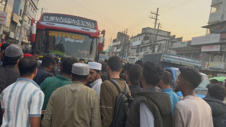 চৌদ্দগ্রামে বাস চাপায় বৃদ্ধ নিহত...
