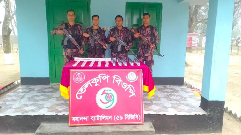 সীমান্তে ৫৯ বিজিবি’র বিরামহীন সাফল্য নেশাজাতীয় ট্য...