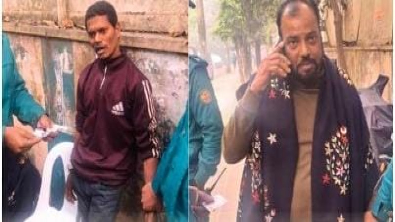 তারেক রহমানের বাসার সামনে থেকে সন্দেহভাজন দুইজন আট...