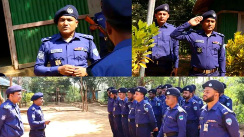"বান্দরবানের পুলিশ সুপার কর্তৃক লামা থানাধীন গজালি...