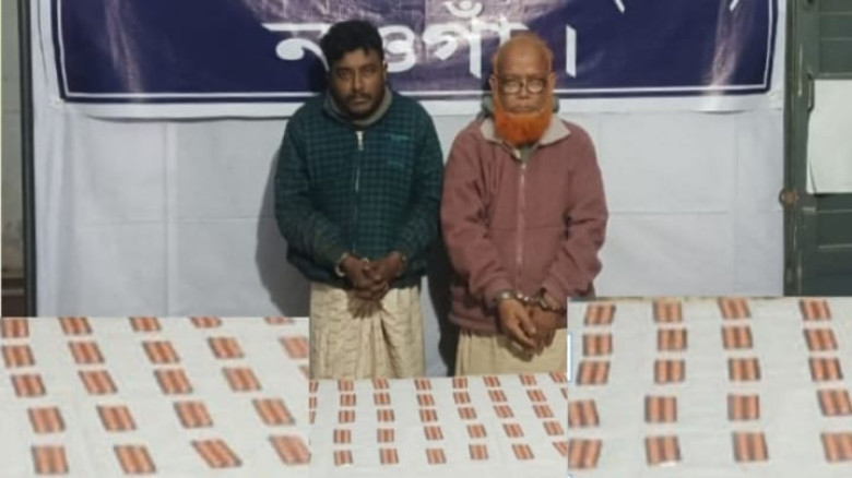 ৫০০ পিচ ট্যাপেন্টাডল ট্যাবলেট সহ নওগাঁয় ডিবির অভিয...