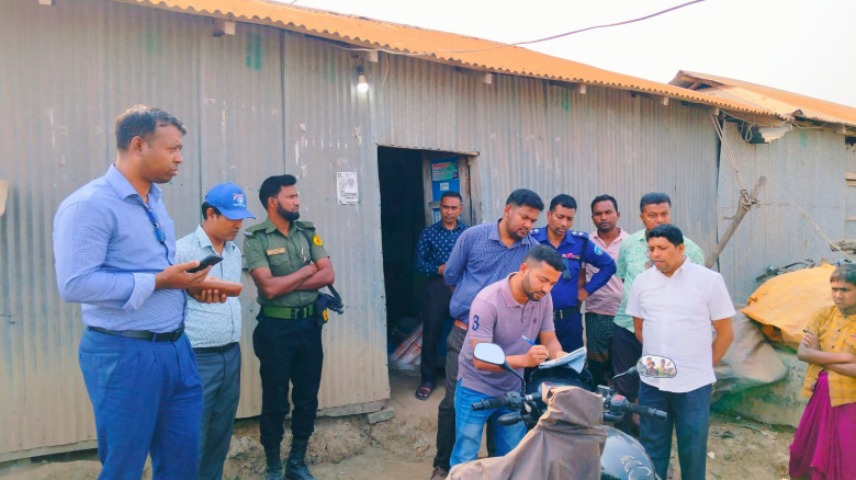 হাতিয়াকে কলঙ্কিত করার প্রতিবাদে বিক্ষোভ প্রতিবাদ ম...