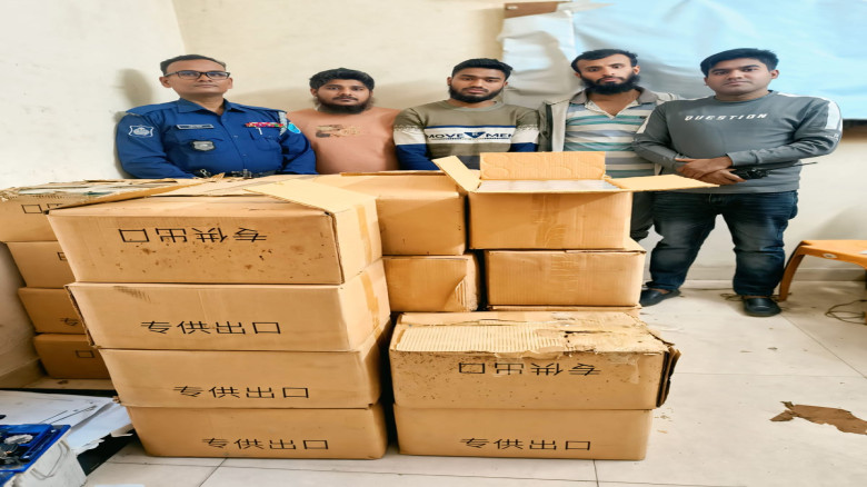কালীগঞ্জে এলাকাবাসীর সহায়তায় ১৮২৪ ক্যান বিয়ার উদ্ধ...
