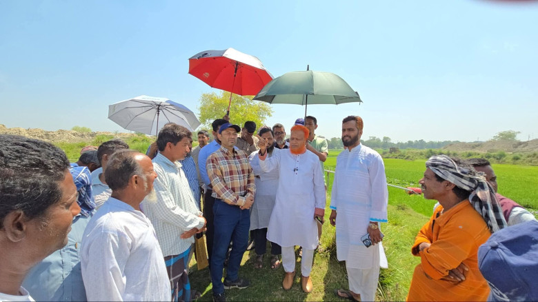 সেচ সংকট নিরসনে তৎপর এমপি বুলবুল পাউবো ক